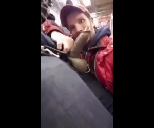 Paying a Homeless Black to Suck His Dick on the Subway