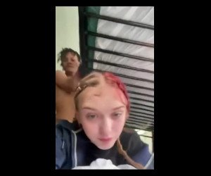 White girl Recording Her Getting Backshots